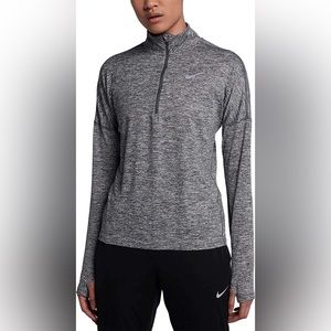 NIKE Womens Dry Element 1/2 Zip Running Top